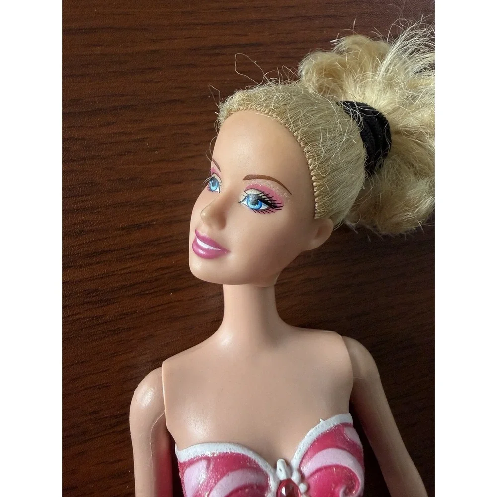 Barbie I Can Be Ballerina Doll 2005 Pink Hard Body Outfit, Blonde Hair Bendy Leg